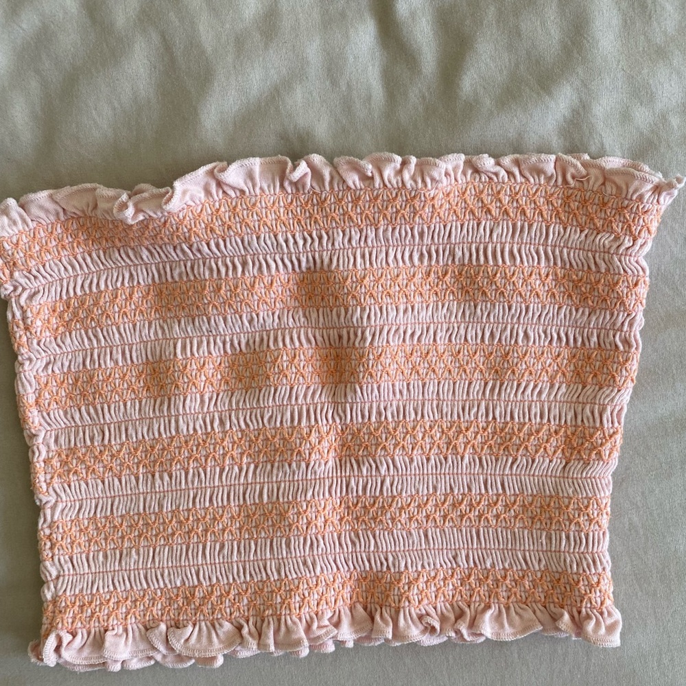 Cropped Bunched Tube Top!